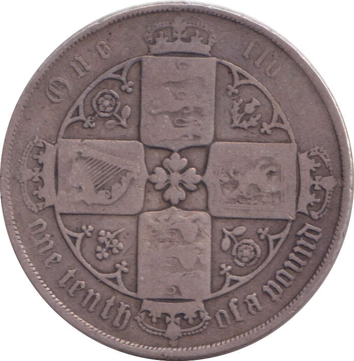 1877 FLORIN ( FINE )