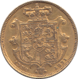 1831 GOLD SOVEREIGN ( GVF )