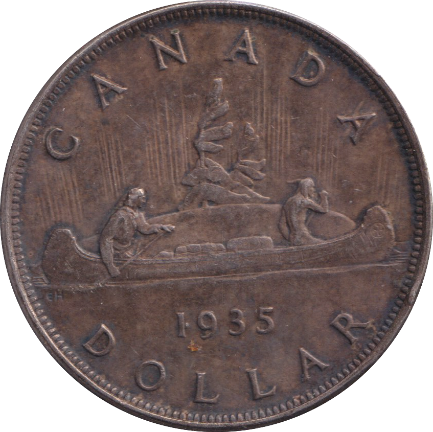 1935 SILVER DOLLAR CANADA