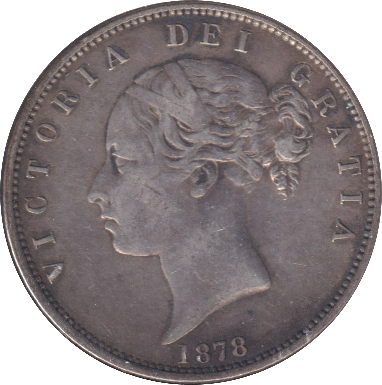 1878 HALFCROWN ( VF )