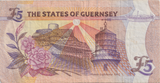 1996 FIVE POUNDS GUERNSEY BANKNOTE REF-1810