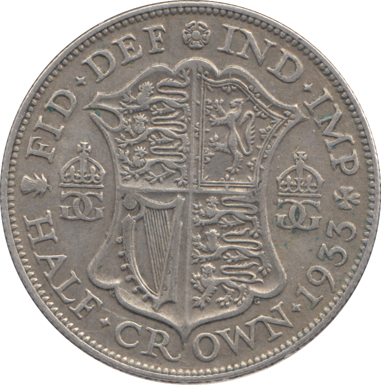 1933 HALFCROWN ( GF )