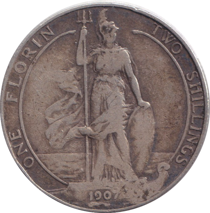 1907 FLORIN ( FINE )