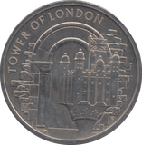 2020 FIVE POUNDS TOWER OF LONDON ( BU )