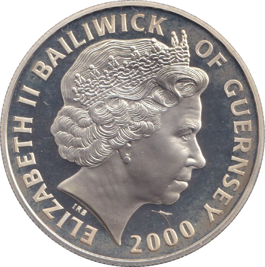 2000 SILVER PROOF FIVE POUND CENTURY OF MONARCHY