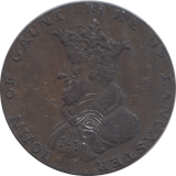1794 LANCASTER HALFPENNY TOKEN