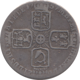 1757 SIXPENCE ( FINE )