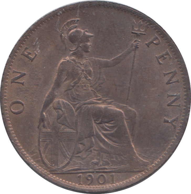 1901 PENNY ( AUNC )