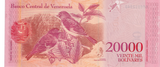 2017 VENEZUELA 20000 BOLIVARES BANKNOTES REF-1730