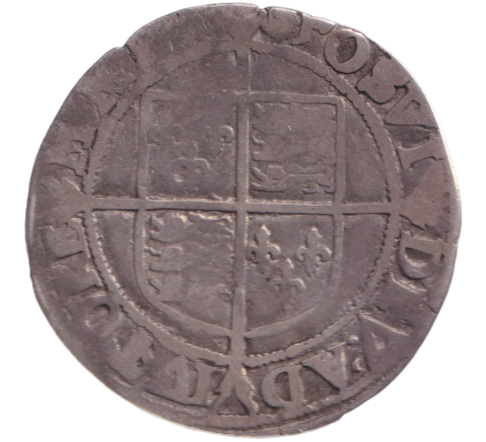 1587 SILVER SHILLING ELIZABETH I
