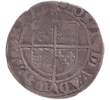 1587 SILVER SHILLING ELIZABETH I