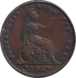 1826 FARTHING ( VF )