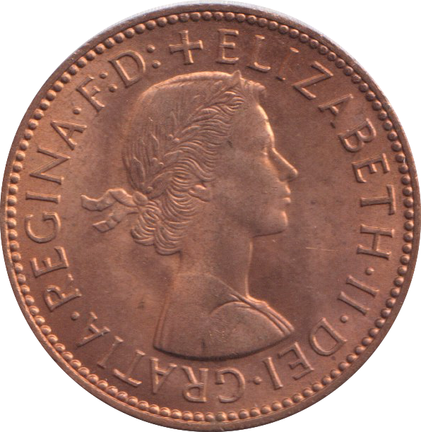 1960 HALFPENNY ( BU )