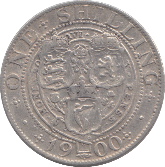 1900 SHILLING ( FINE )