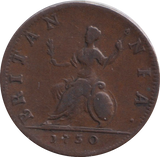 1730 FARTHING ( VF )