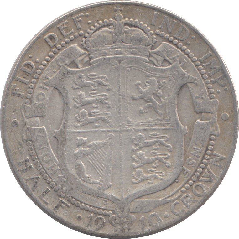 1910 HALFCROWN ( NF )