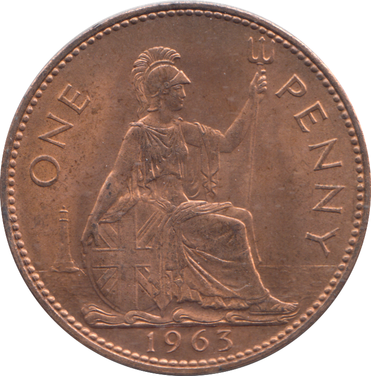 1963 PENNY ( BU )