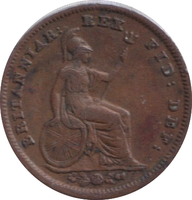 1835 THIRD FARTHING ( EF )