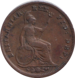 1835 THIRD FARTHING ( EF )