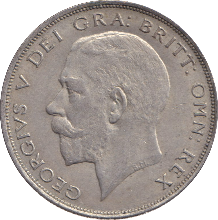 1921 HALFCROWN ( GVF )