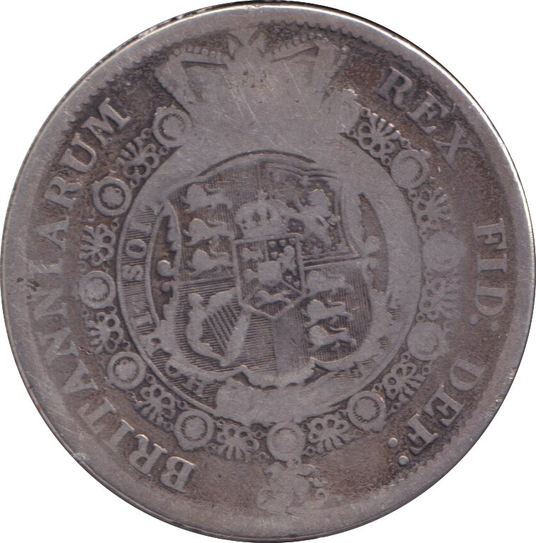1816 HALFCROWN ( NF )