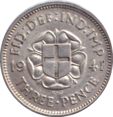 1941 THREEPENCE ( AUNC )