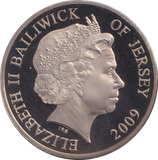 2009 JOHN FISHER FIVE POUND BAILIWICK OF JERSEY