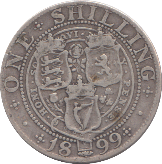 1899 SHILLING ( FINE )