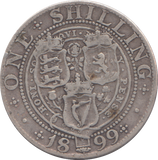 1899 SHILLING ( FINE )