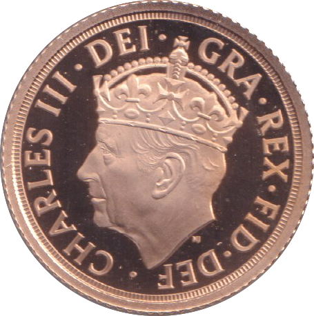 2023 GOLD HALF SOVEREIGN ( PROOF )