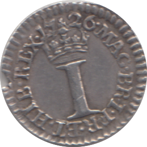 1726 MAUNDY ONE PENNY ( VF )