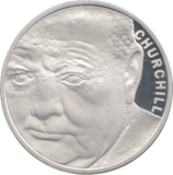 2015 SILVER PROOF FIVE POUNDS CHURCHILL