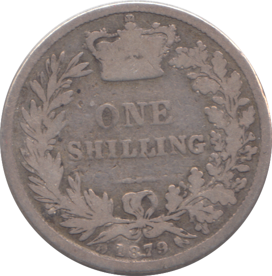 1879 SHILLING ( NF )