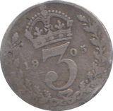 1905 THREEPENCE( FINE )