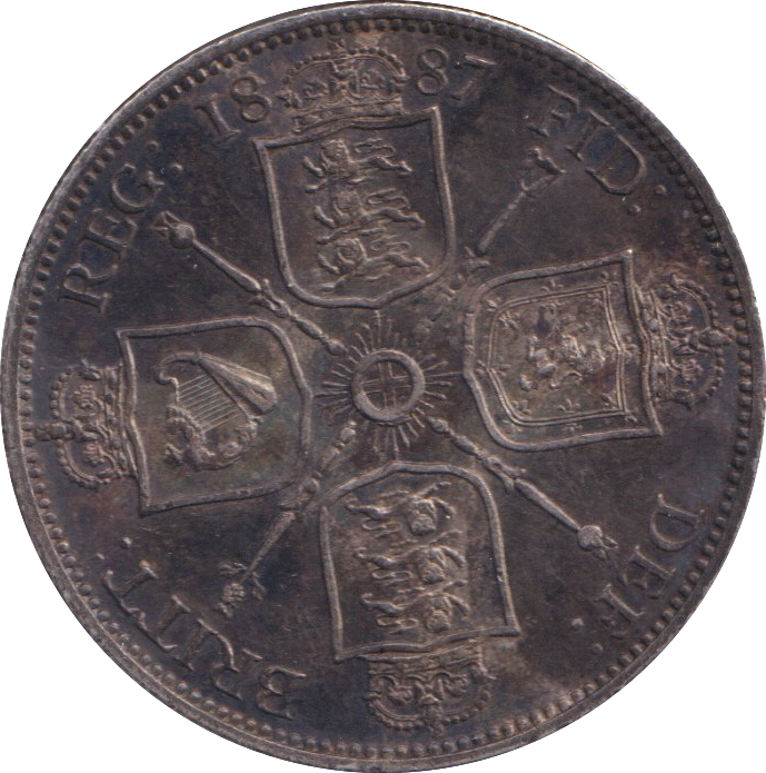 1887 FLORIN ( EF )