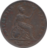 1834 FARTHING ( GVF )
