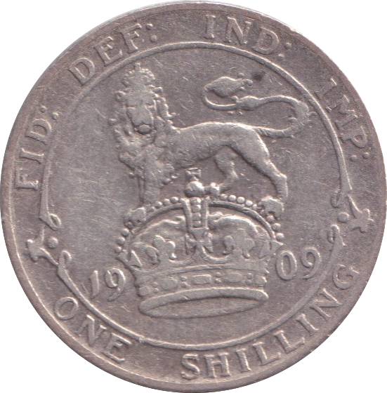 1909 SHILLING ( FINE )