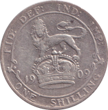 1909 SHILLING ( FINE )