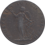 1794 NORWICH HALFPENNY TOKEN