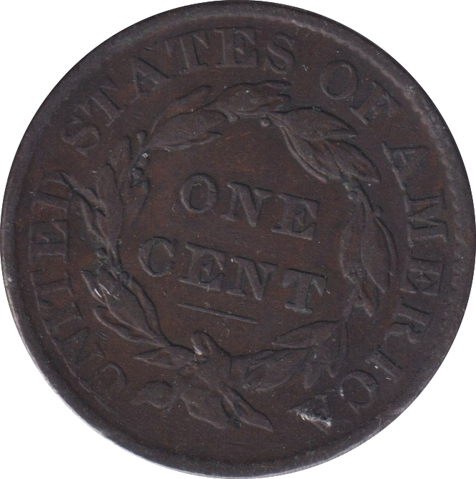 1830 ONE CENT USA