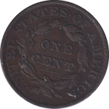 1830 ONE CENT USA