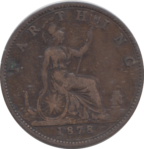 1878 FARTHING ( GF )