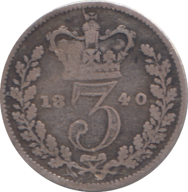 1840 THREEPENCE ( GF )