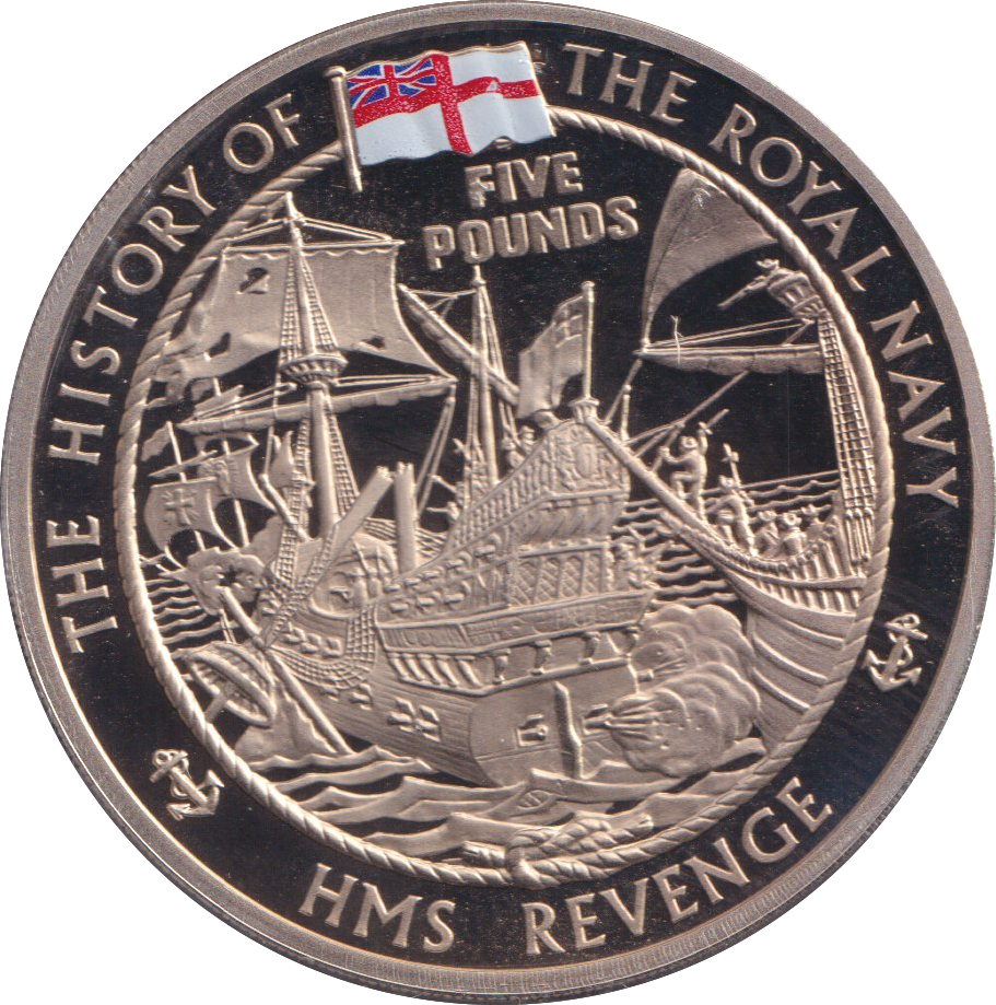 2009 HMS REVENGE FIVE POUND ALDERNEY