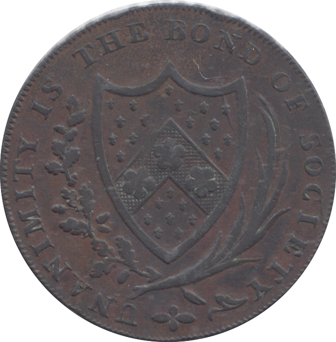 1794 NORTHIAM SUSSEX HALFPENNY TOKEN