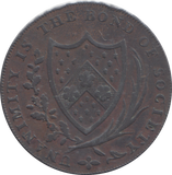 1794 NORTHIAM SUSSEX HALFPENNY TOKEN