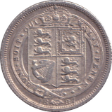 1887 SIXPENCE ( GF )