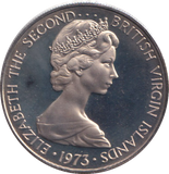 1973 PROOF 10 CENTS VIRGIN ISLANDS