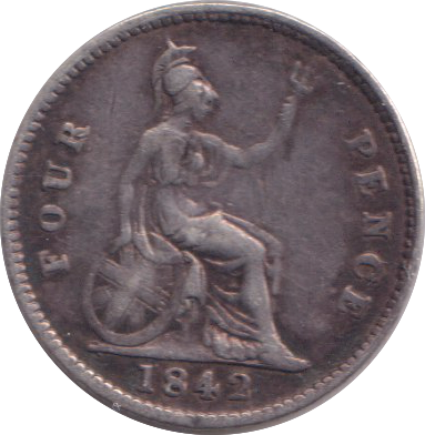 1842 FOURPENCE ( GF )