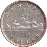1935 SILVER DOLLAR CANADA